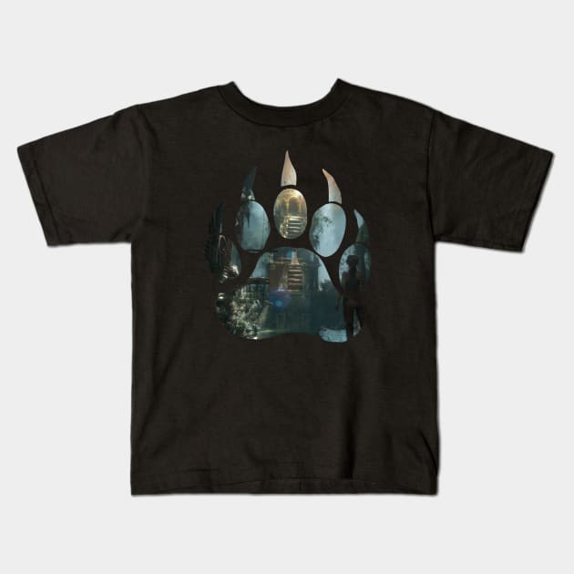 Rise of the Tomb Raider Kids T-Shirt by Aleecat